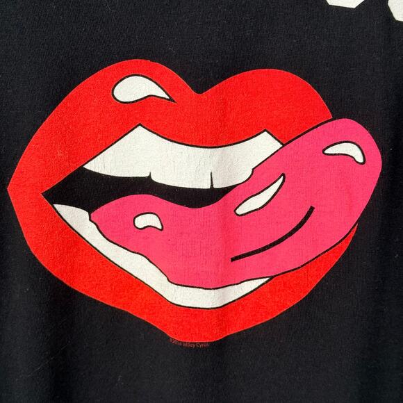 BRIAN LICHTENBERG XL Mileywood Uni Tee 2014 Bangerz Tour Miley Cyrus Fan Merch - Picture 4 of 8